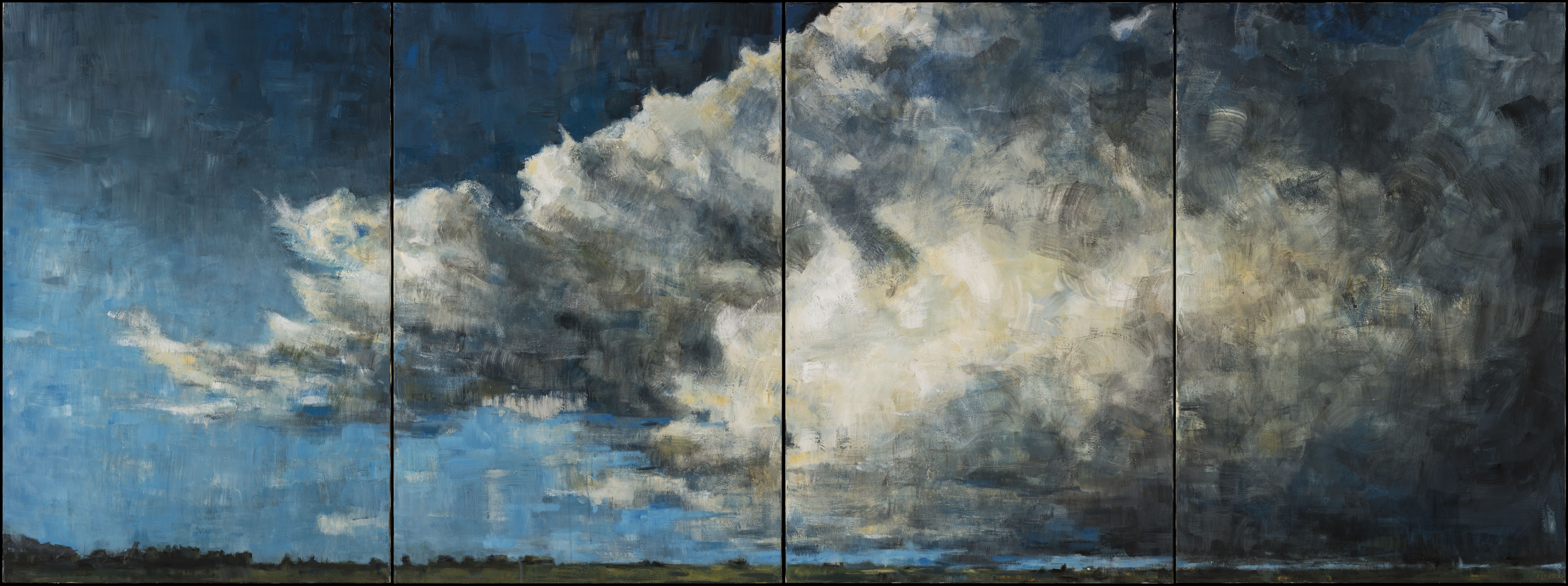 "Große Wolke Nordfriesland" von Carolin Beyer